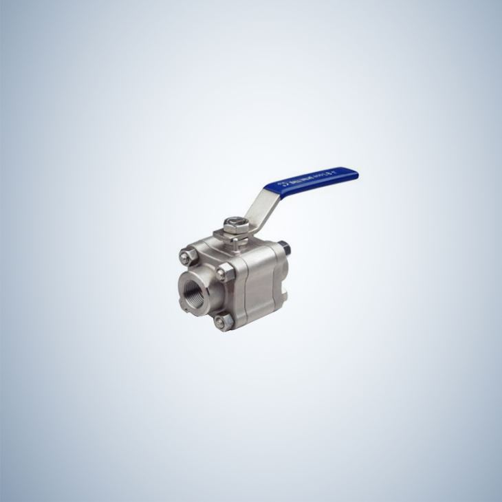 1 Inch Lever 3 Piece Bolted Ball Valve