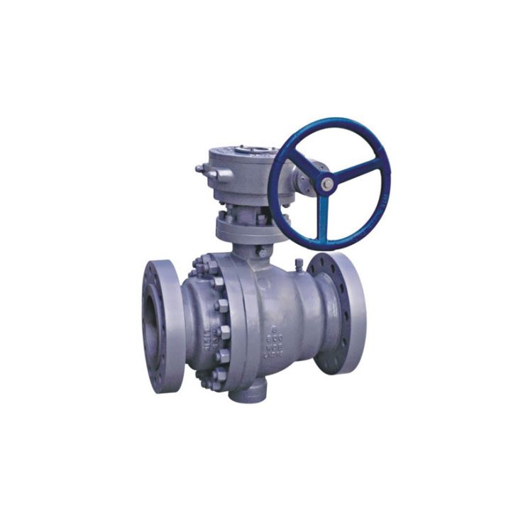 2 Piece Cast Steel Trunnion Ball Valve