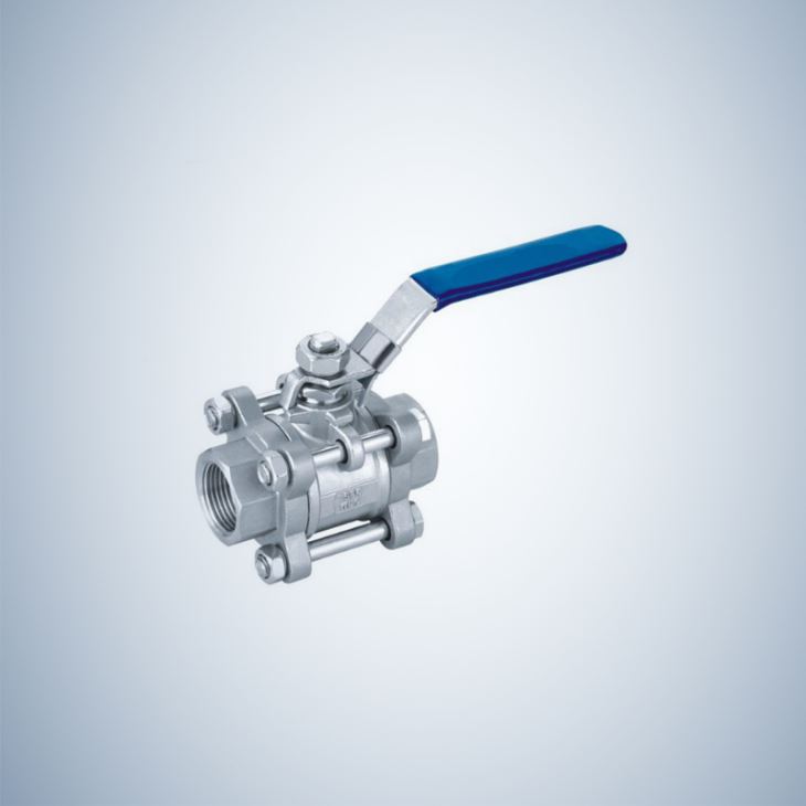 Threaded End 3 Piece Bolted Ball Valve