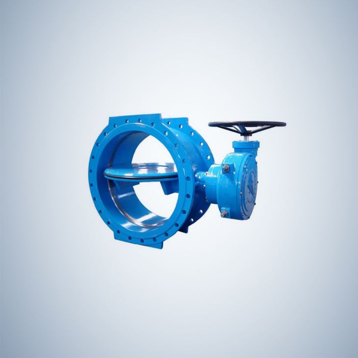 8 Inch Double Flange Double Offset Butterfly Valve