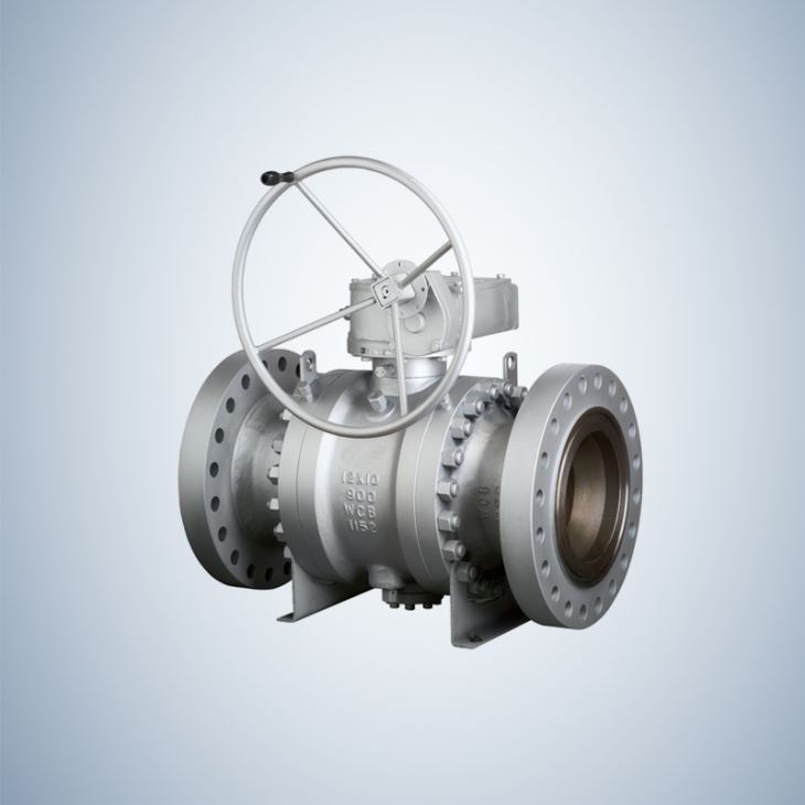 900Lb Cast Steel Trunnion Ball Valve