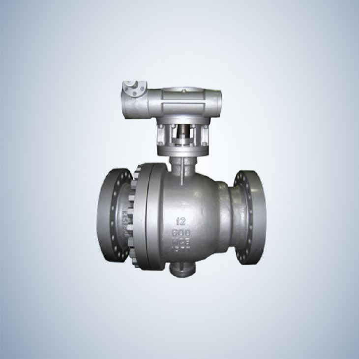 API 6D Designed Casting Trunnion Ball Valve