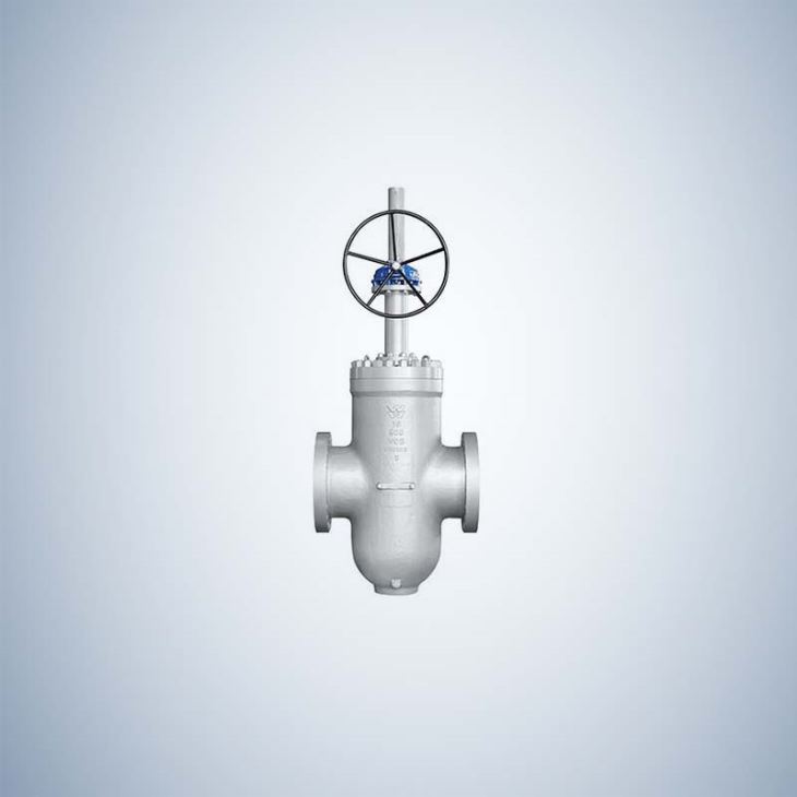 API 6D Standard Cast Steel WCB Bolted Bonnet Slab Gate Valve