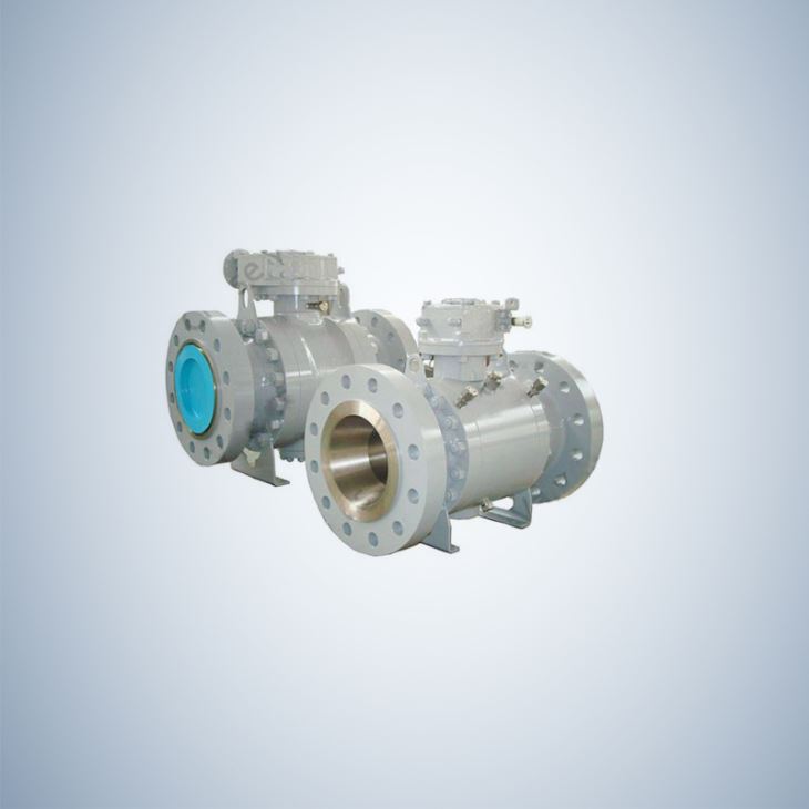 API Flanged Type forged Steel Trunnion Ball Valve