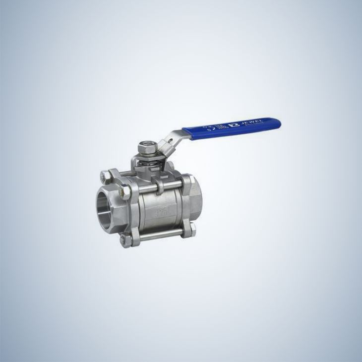 Cf8M Mini 3 Piece Bolted Ball Valve