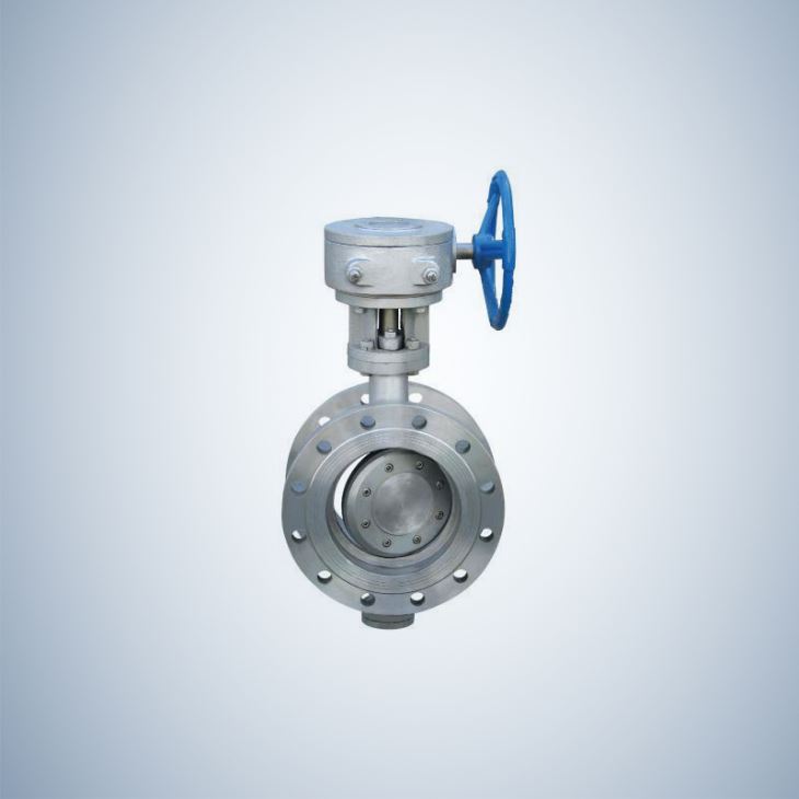 Worm Gear Double Offset Butterfly Valve