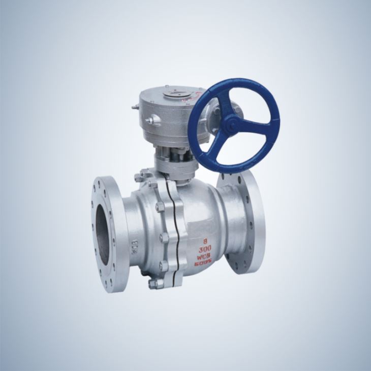 Gear Operated Cast Steel Trunnion Ball Valve