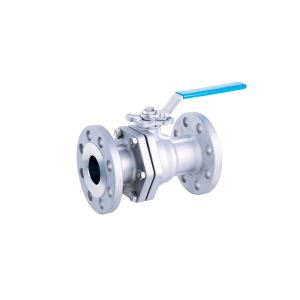 2 Piece Flange Forged Steel Floating Ball Valve