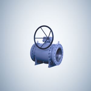 3 Piece Flanged Ends forged Steel Trunnion Ball Valve