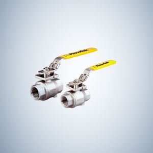 Cf8M Cast Steel 2 Piece Threaded Ball Valve