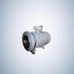 Flanged End Cast Steel Trunnion Ball Valve