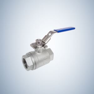 Forged Steel 2 Piece Threaded Ball Valve