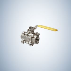 Stainless Steel Full Port 3 Piece Bolted Full Bore Ball Valve