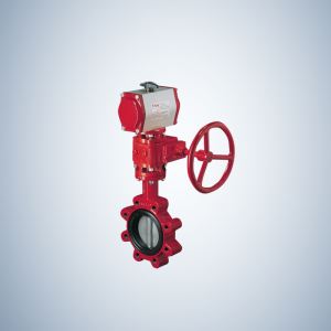 Gearbox Operated Triple Offset Butterfly Valve