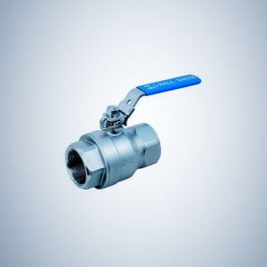 Lever Operated 2 Piece Threaded Ball Valve