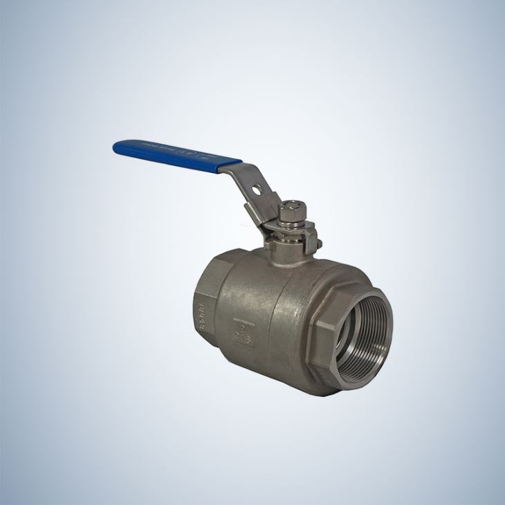 Stainless Steel Small Size 2 Piece Threaded Ball Valve