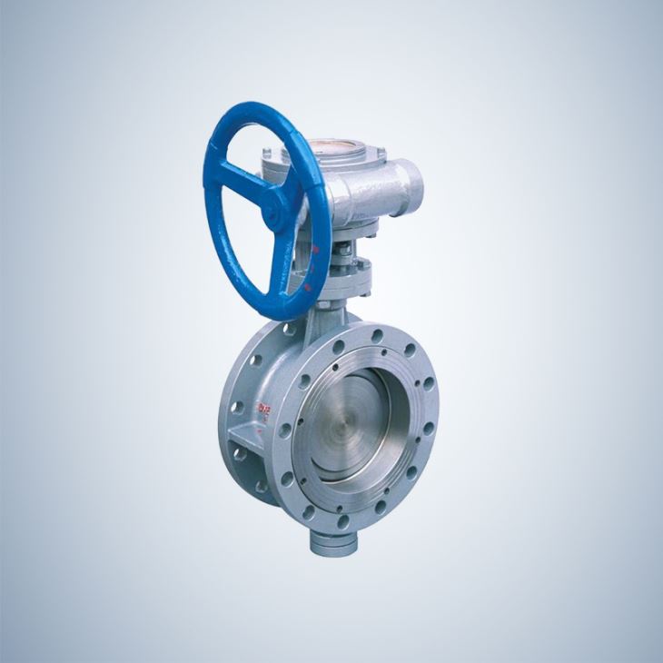 Worm Gear Flange Triple Offset Butterfly Valve