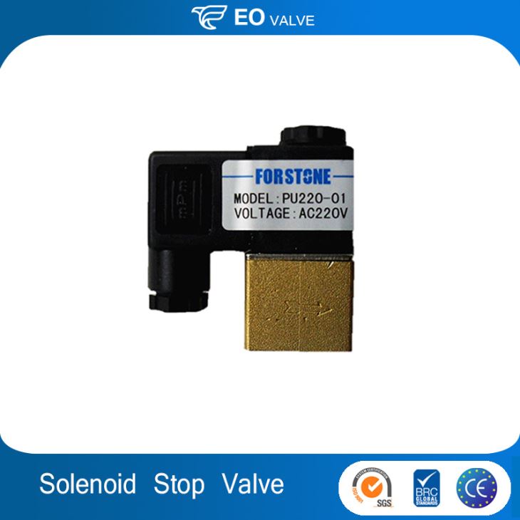 2 Way Brass Water Stop Solenoid Valve