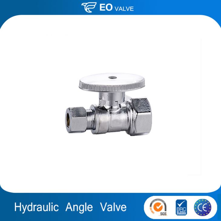 Brass Ball Cock Angle Stop Valve