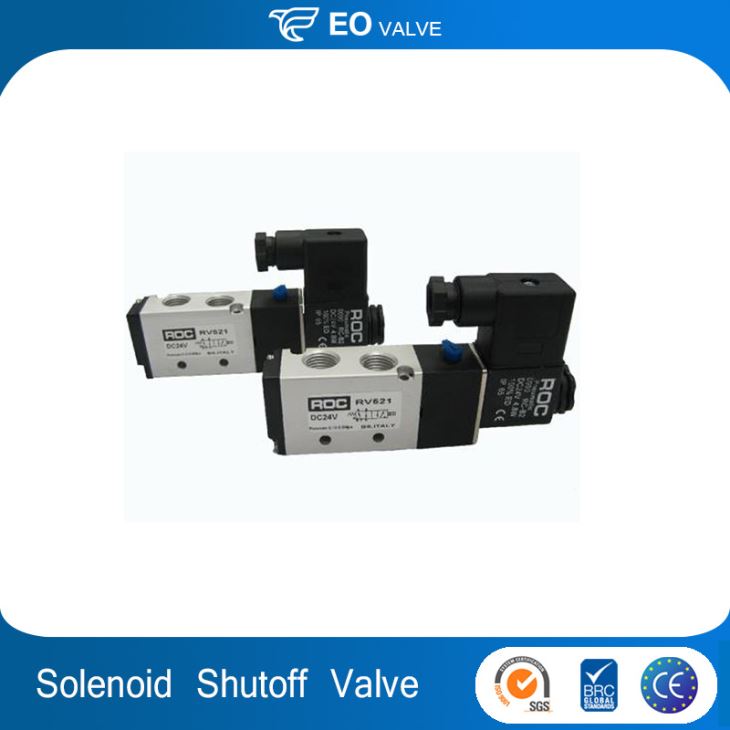 Brass Gas Shutoff Solenoid Valve