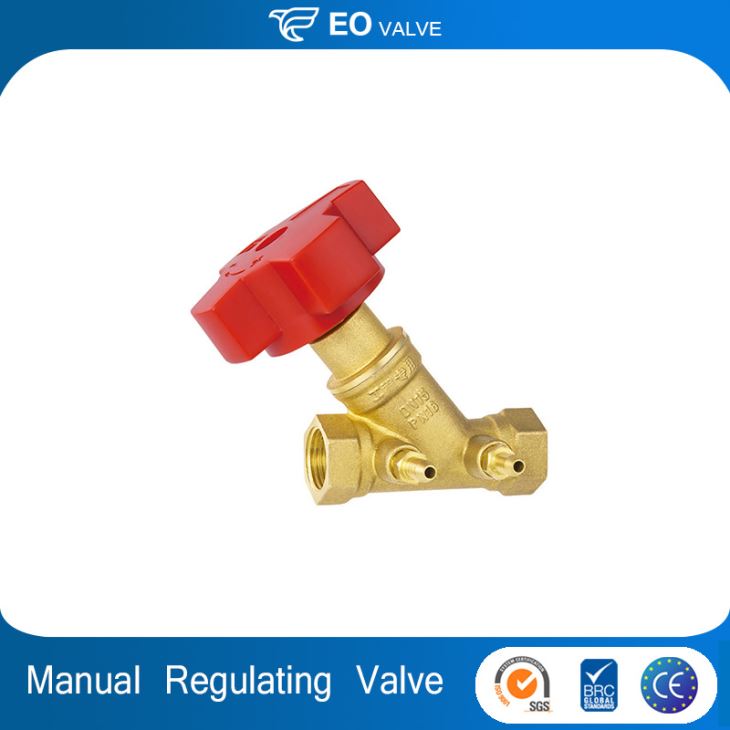 Brass Static Hydraulic Balance Valve Manual Regulating Valve