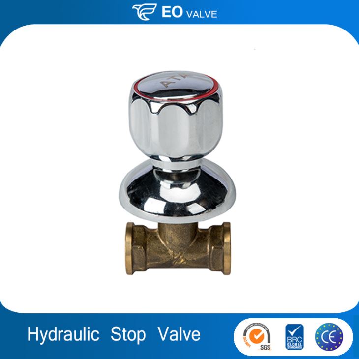 Corrosion Resistant Brass High Pressure Hydraulic Stop Valve