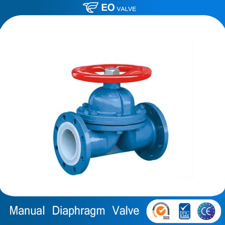 Diaphragm Valve Lined PTFE