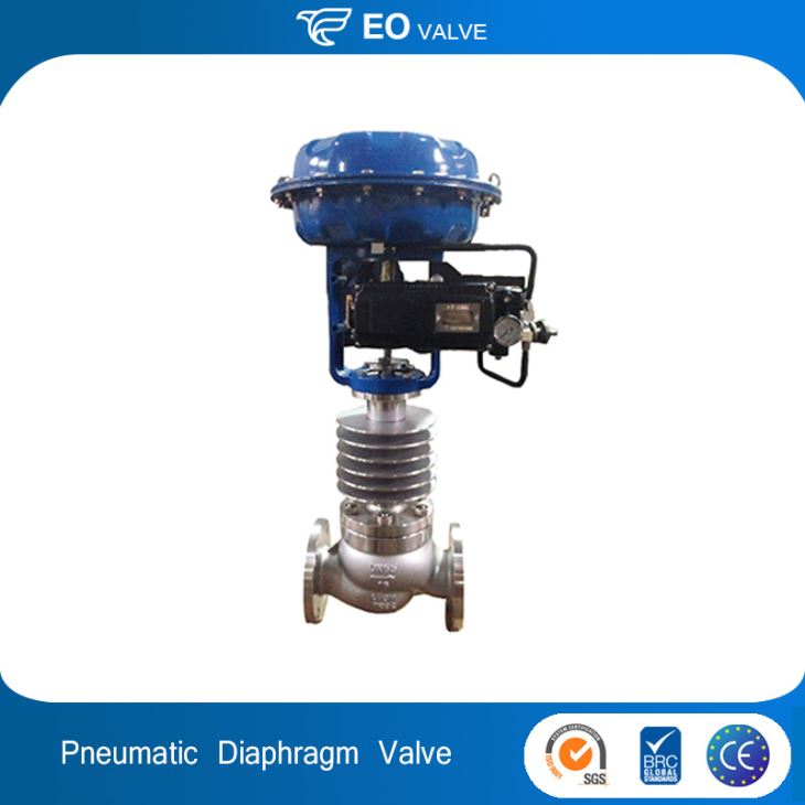 Directional Flow Pneumatic Diaphragm Control Valve