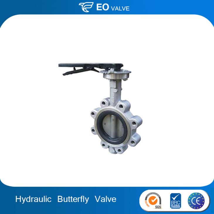 Dn 80 Wafer Hydraulic Actuator Butterfly Valve