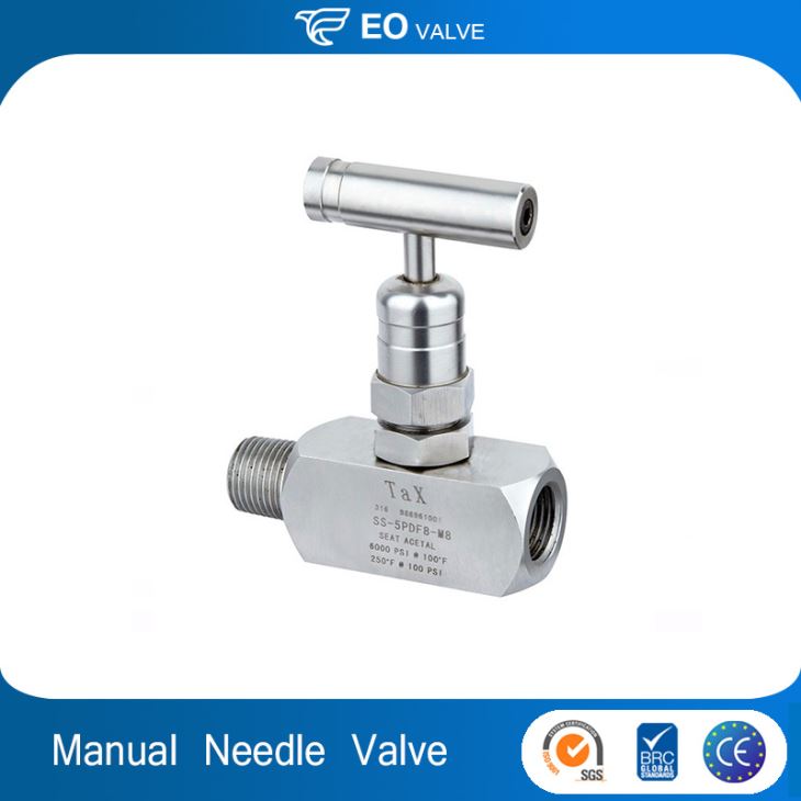 High Pressure Stainless Steel Female Thread End Needle Valve