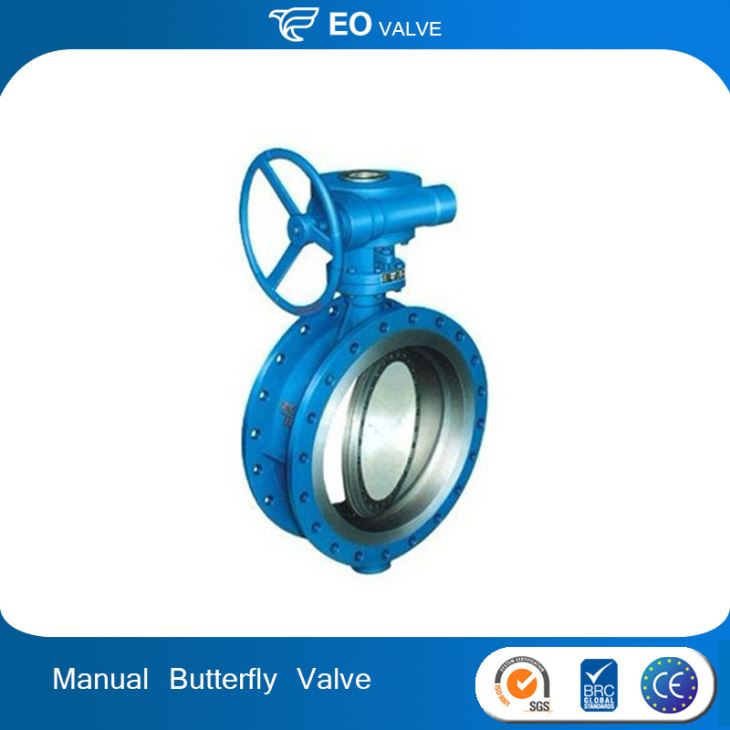 High Quality Manual Valve D343H Steel Valve Butterfly Valve