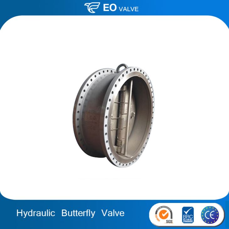 Hot Hydraulic Butterfly Flange Check Valve