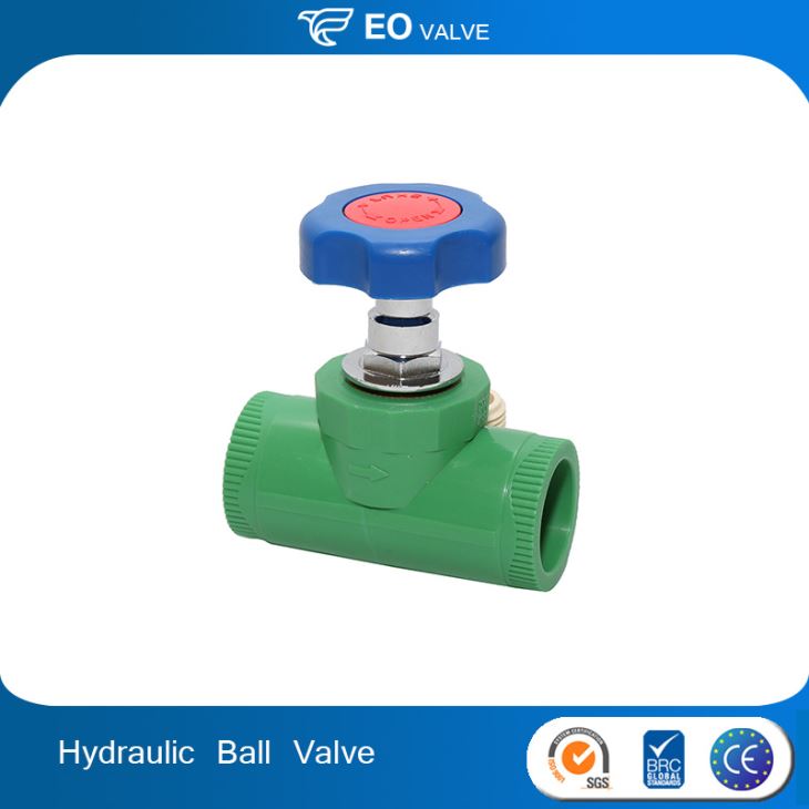Hydraulic Pneumatic Plastic Male Thread Water Ball Valve