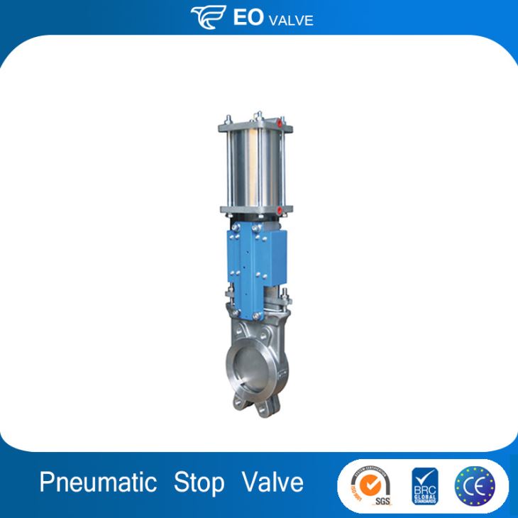 Pipeline Flow Stop 4 Inch Sluice Pneumatic Gate Valve