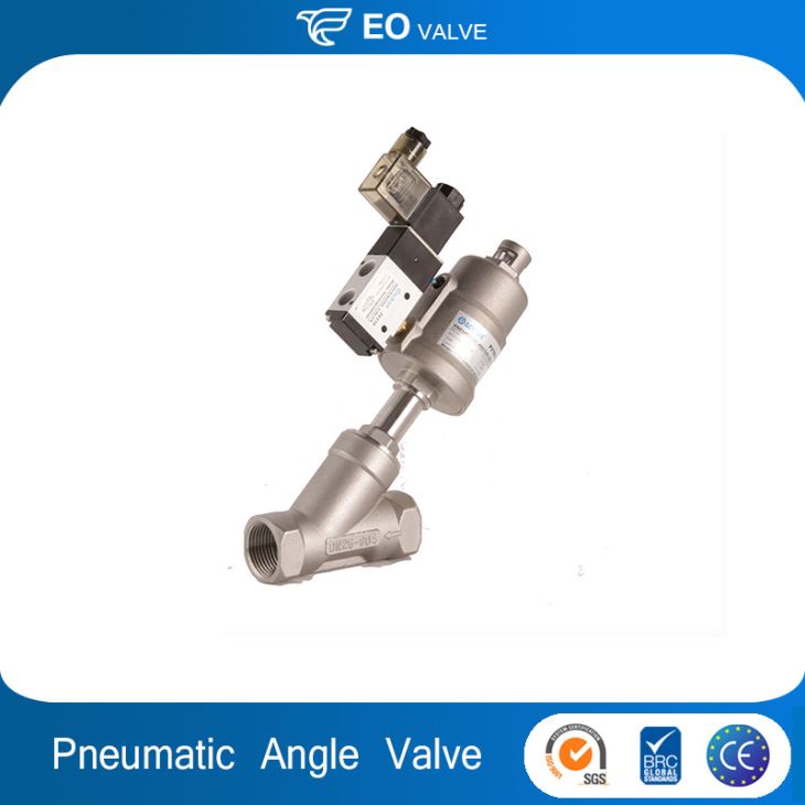 Pneumatic Air Solenoid Angle Valve