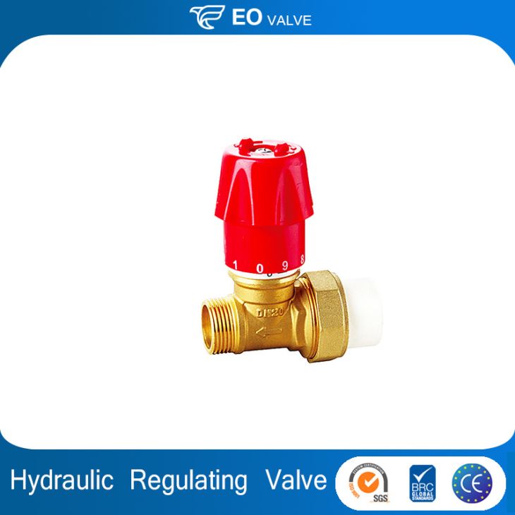 PPR Internal And External Thread Copper Regulating Hydraulic Check Valve