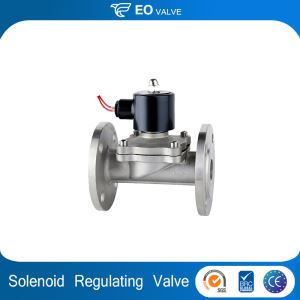 12v 24v Dc Ac 100mm Water Flange Air Gas Regulator Solenoid Valve