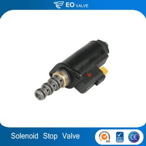 24Volt DC Excavator Hydraulic Engine Stop Solenoid Valve