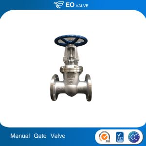 Hand Wheel Wedge Shutoff Valves Flange Connection Manual Gate Valve