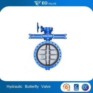 High Quality Hydraulic Control Soft Metal Hard Seal Butterfly Valve
