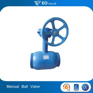 Manual Full Welded Ball Valve Float Valve