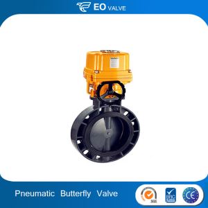 Pneumatic PVC Butterfly Valve