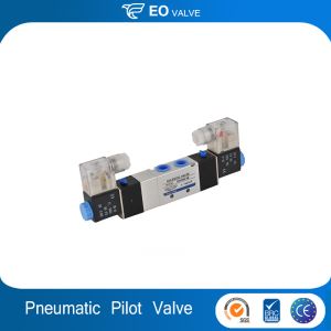 Solenoid Pneumatic Valve Pilot 5 Port 3 Position Solenoid Valve