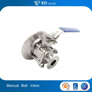 Stainless Steel 304 316L Tank Bottom Ball Valve Manually