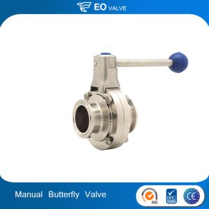 Stainless Steel Tri Clamp Manual Sanitary Butterfly Valve