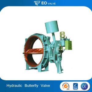 Water Turbine Inlet Pressure Hydraulic Operated Butterfly Valve