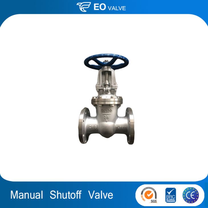 Hand Shutoff Valves Flange Connection Manual Gate Valve